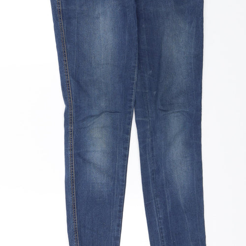 Internationale Womens Blue  Denim Skinny Jeans Size 10 L29 in