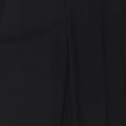 Preworn Womens Black   Dress Pants Trousers Size 18 L25 in