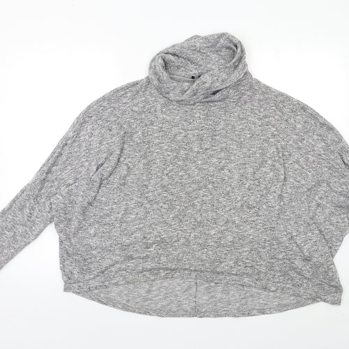 New Look Womens Grey   Pullover Jumper Size 12