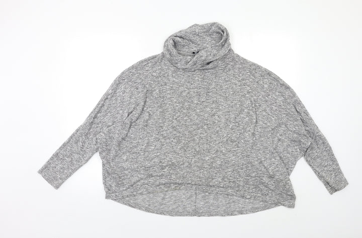 New Look Womens Grey   Pullover Jumper Size 12