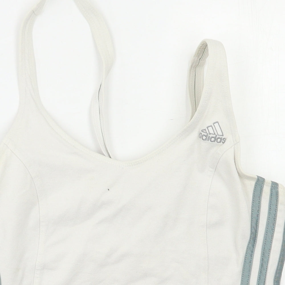 adidas Womens White   Camisole Tank Size M
