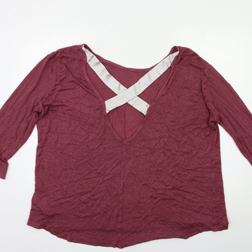 Avon Womens Pink   Pullover Jumper Size XL