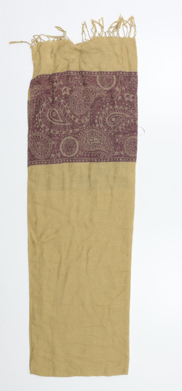 Avon Unisex Beige Paisley Scarf