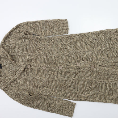 Evie Womens Beige   Cardigan Jumper Size 18