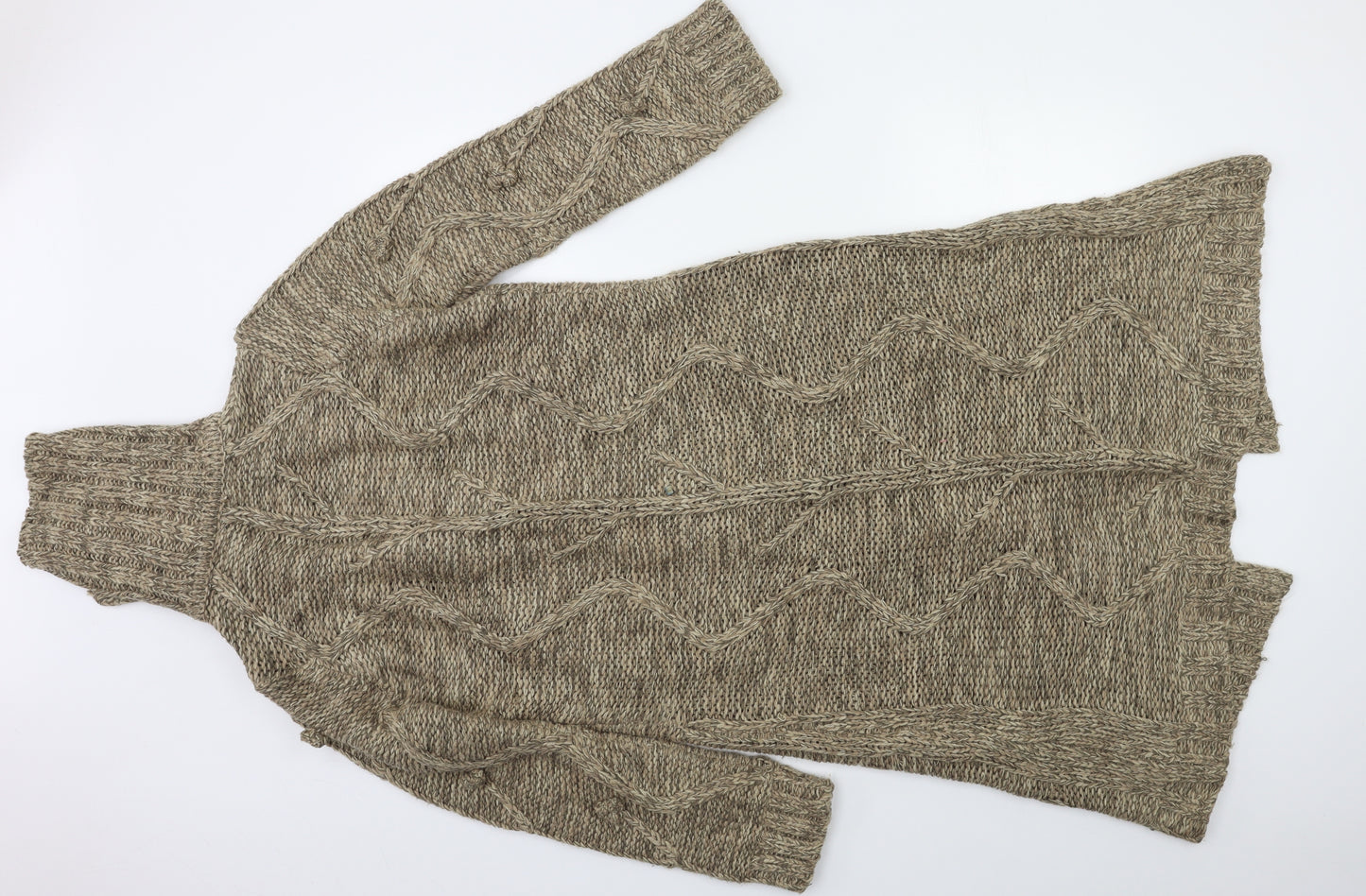 Evie Womens Beige   Cardigan Jumper Size 18