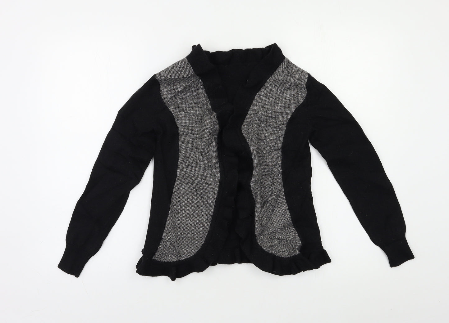 Preworn Womens Black   Cardigan Jumper Size S