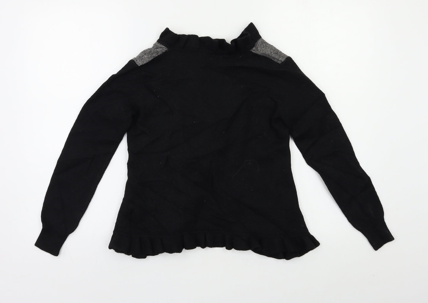 Preworn Womens Black   Cardigan Jumper Size S
