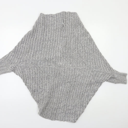 Oasis Womens Grey   Cardigan Jumper Size S
