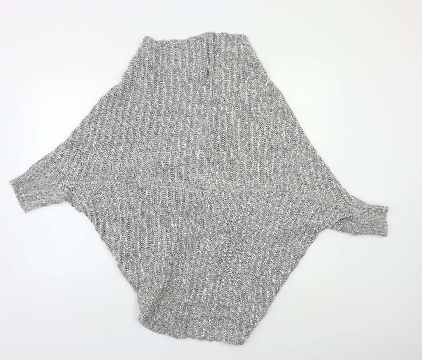Oasis Womens Grey   Cardigan Jumper Size S