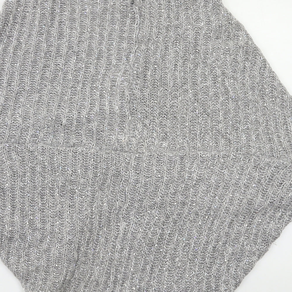 Oasis Womens Grey   Cardigan Jumper Size S