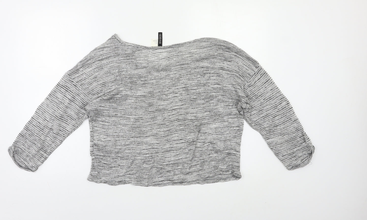 H&M Womens Grey   Pullover Jumper Size S