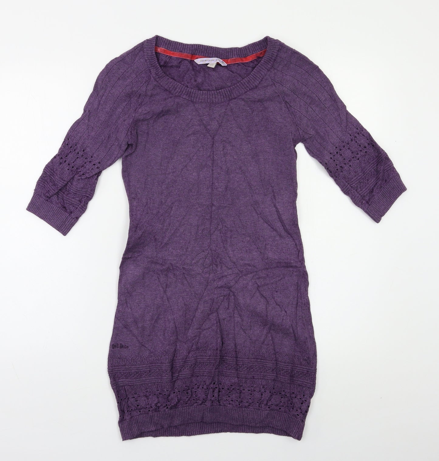 Fat Face Womens Purple   Jumper Dress  Size 10