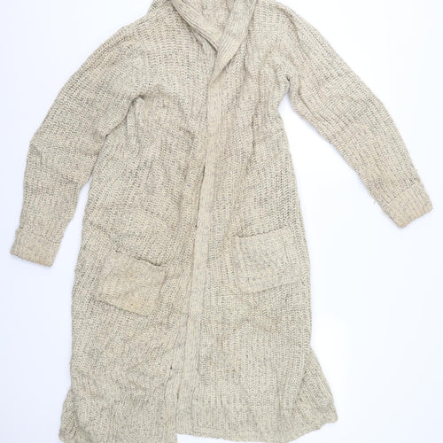 NEXT Womens Ivory   Jacket Coatigan Size XS