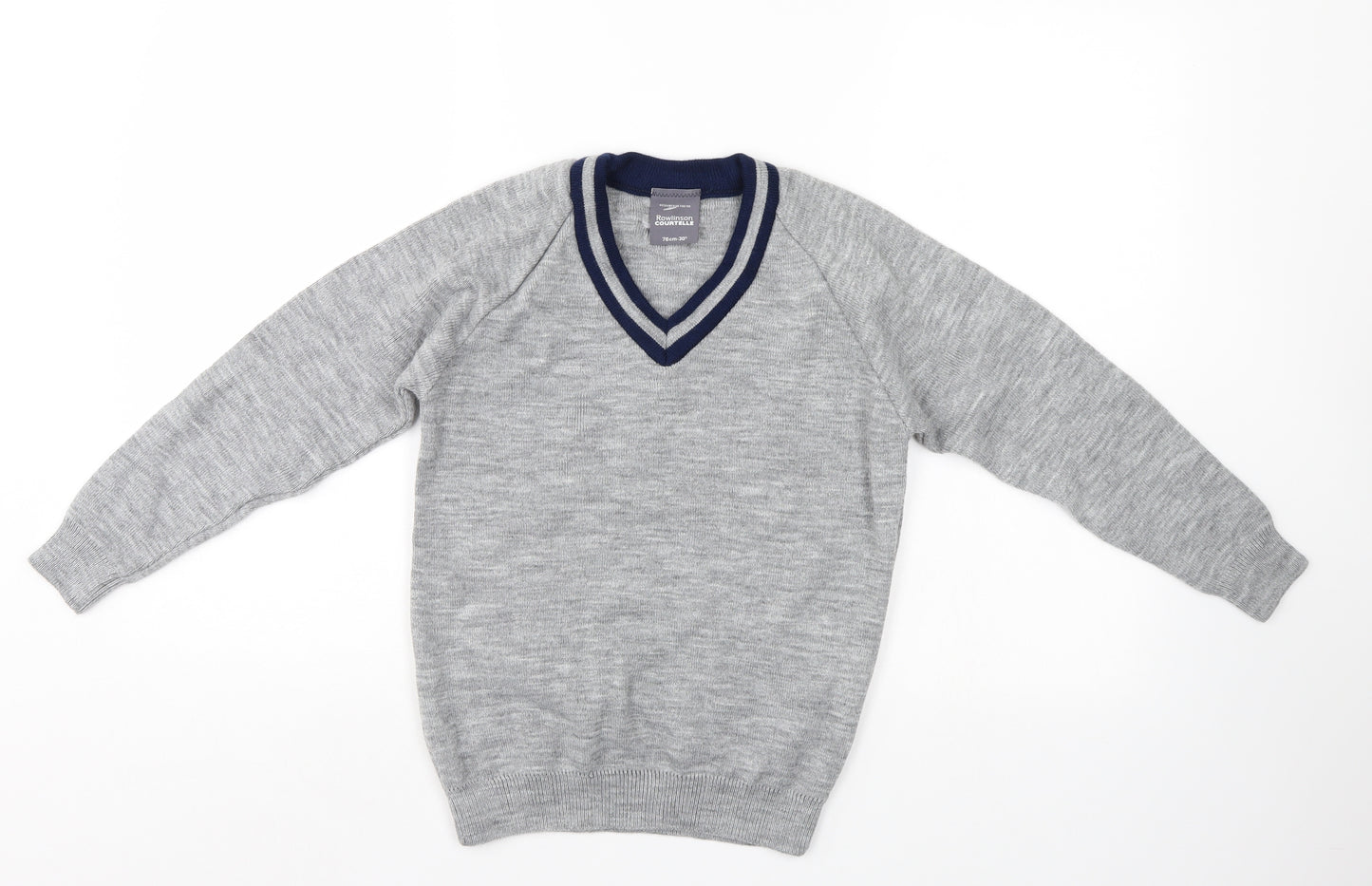 Rowlinson Boys Grey   Pullover Jumper