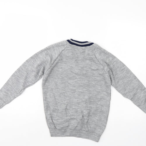 Rowlinson Boys Grey   Pullover Jumper