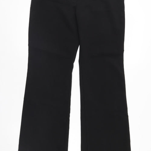 TU Womens Black   Trousers  Size 10 L28 in