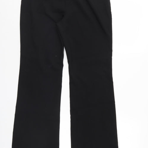 TU Womens Black   Trousers  Size 10 L28 in