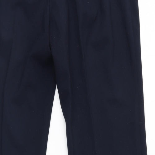 M&S Womens Blue   Trousers  Size 14 L26 in