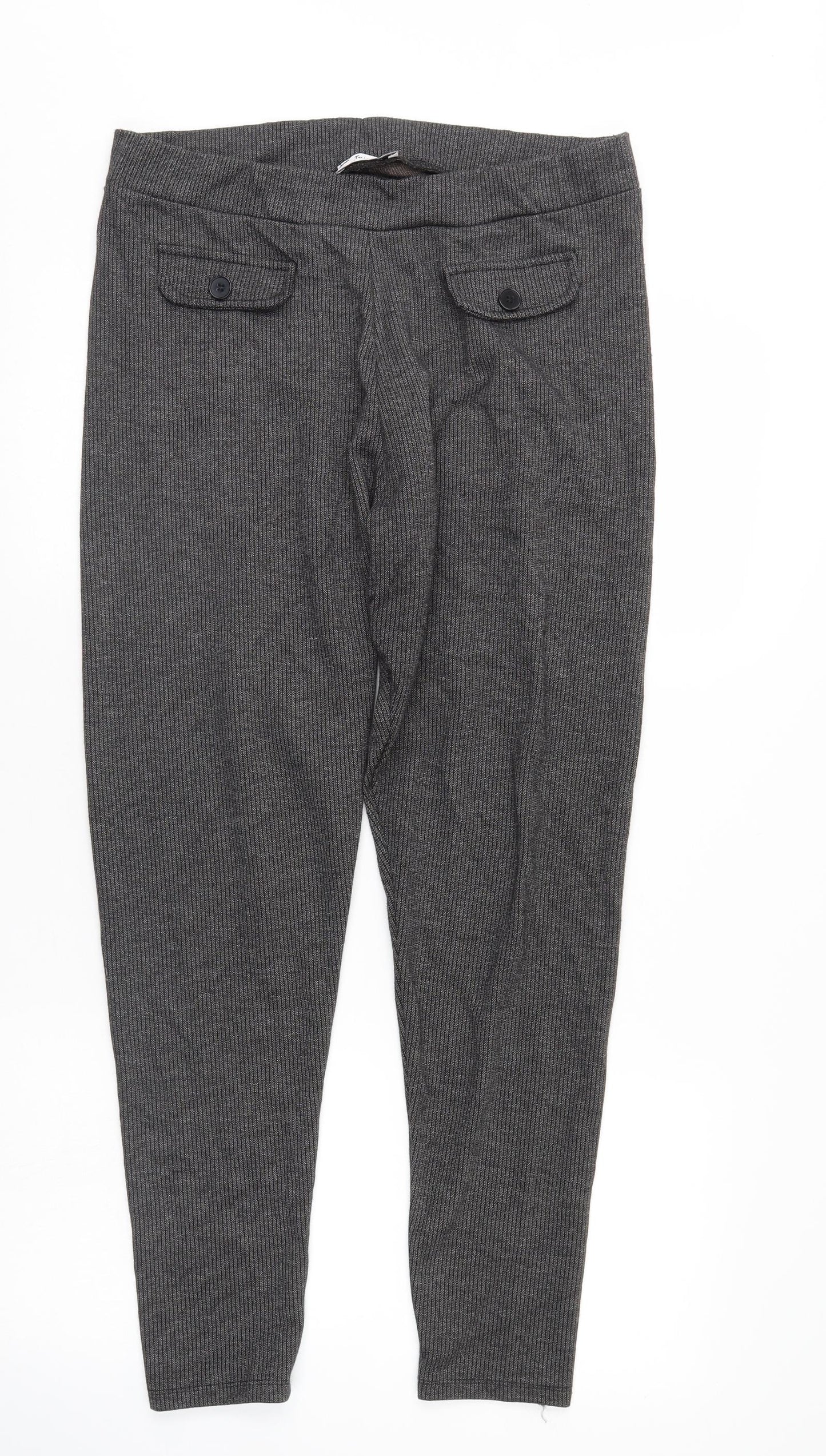 TU Womens Brown   Sweatpants Trousers Size 14 L27 in
