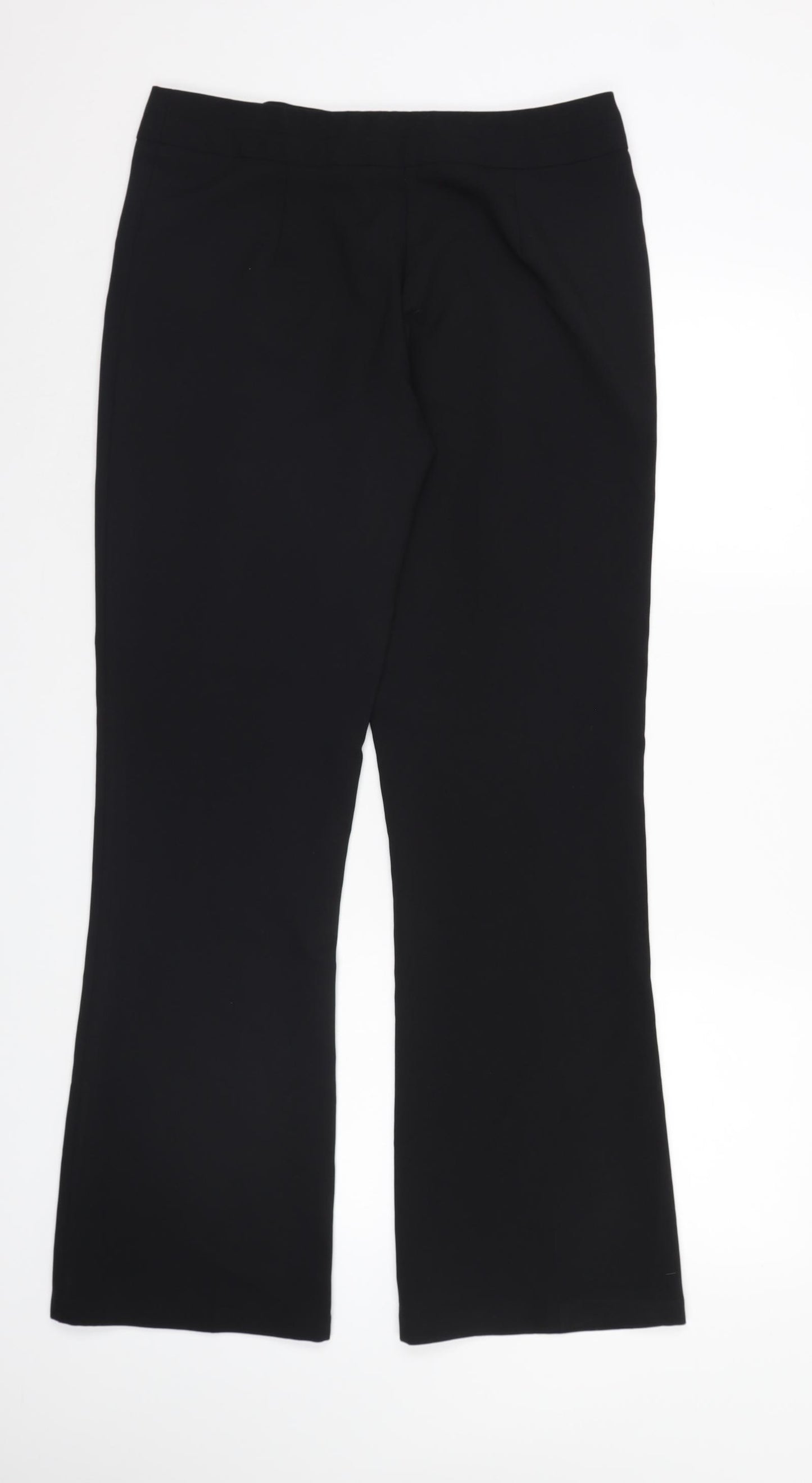 George Womens Black   Trousers  Size 12 L31 in