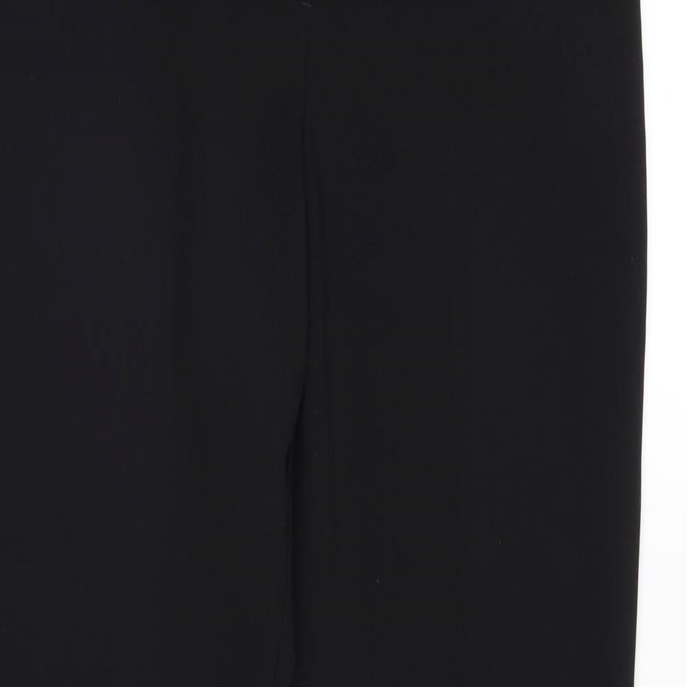 George Womens Black   Trousers  Size 12 L31 in