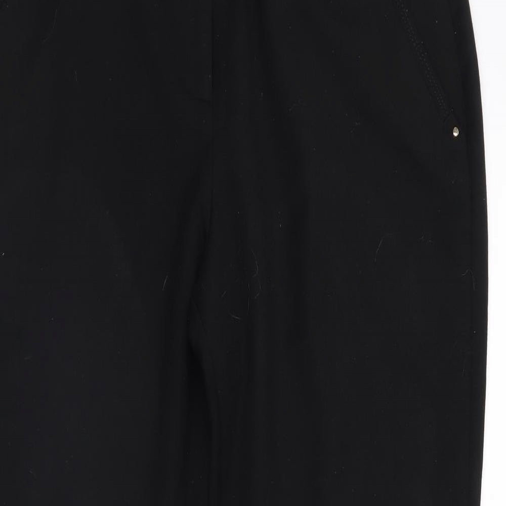 Wallis Womens Black   Trousers  Size 14 L28 in