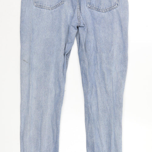The Rockn Rev Womens Blue  Denim Straight Jeans Size 10 L27 in