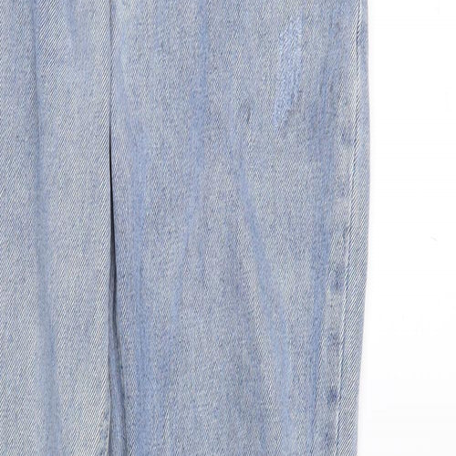 The Rockn Rev Womens Blue  Denim Straight Jeans Size 10 L27 in
