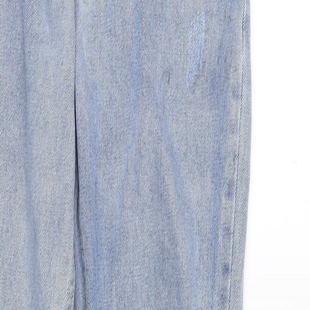 The Rockn Rev Womens Blue  Denim Straight Jeans Size 10 L27 in