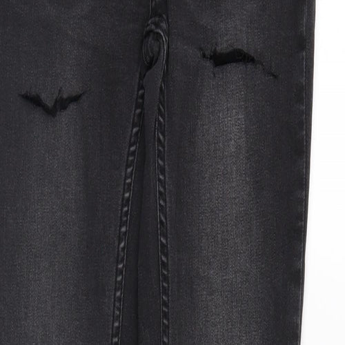 New Look Womens Black  Denim Skinny Jeans Size 10 L31 in