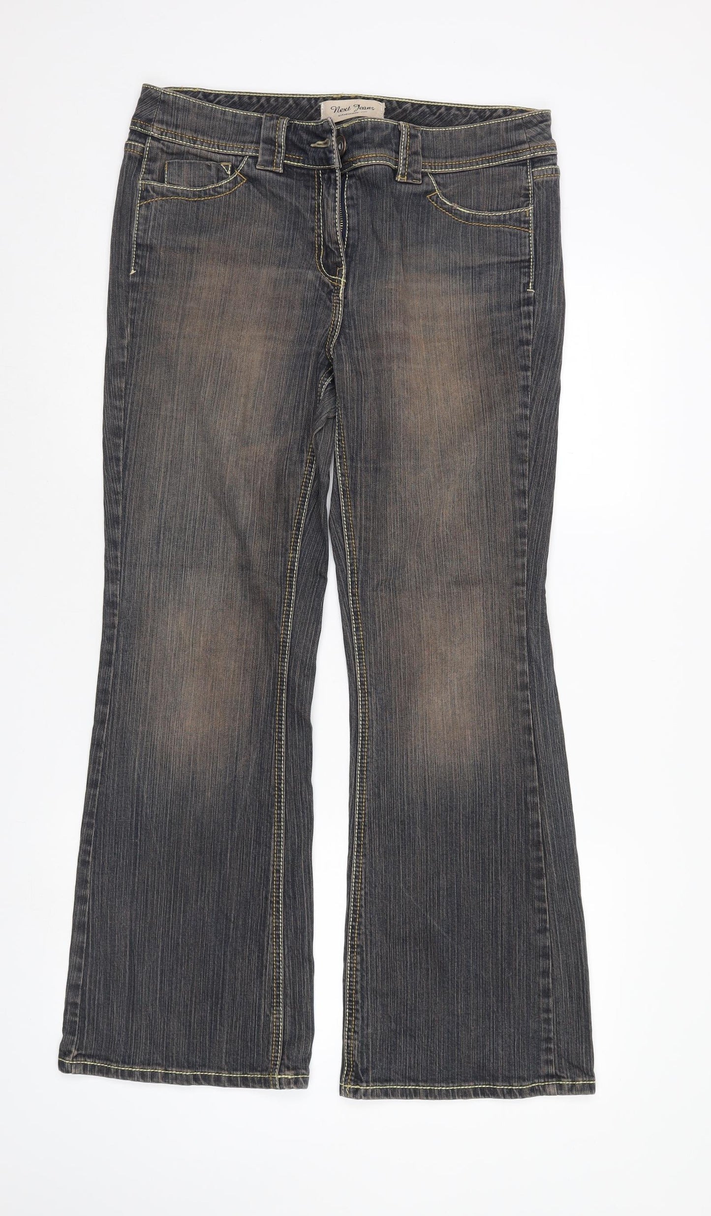 NEXT Womens Blue  Denim Bootcut Jeans Size 14 L29 in