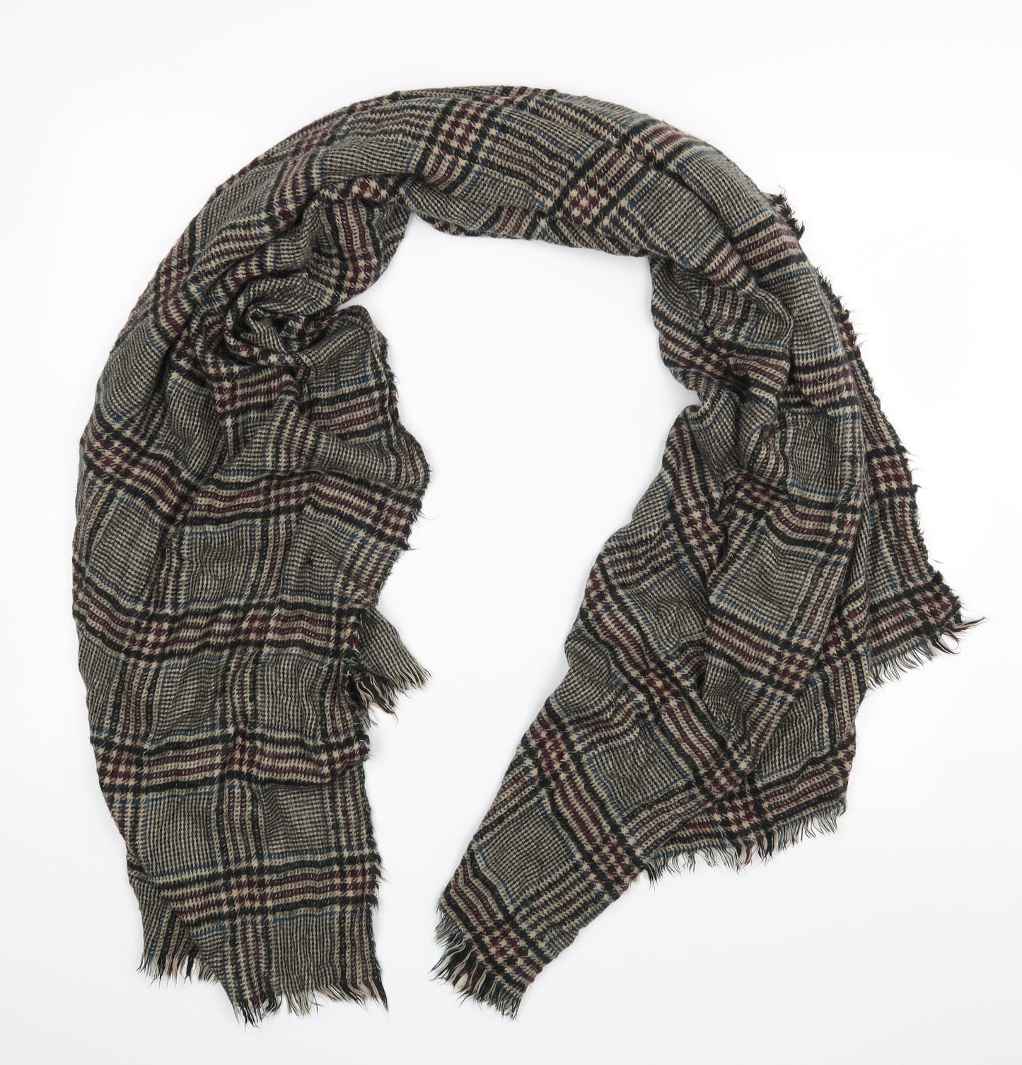 NEXT Unisex Multicoloured Check   Scarf
