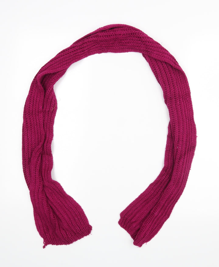 Preworn Unisex Purple Scarf