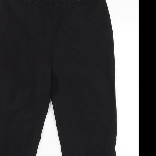 Dorothy Perkins Womens Black   Trousers  Size 12 L26 in