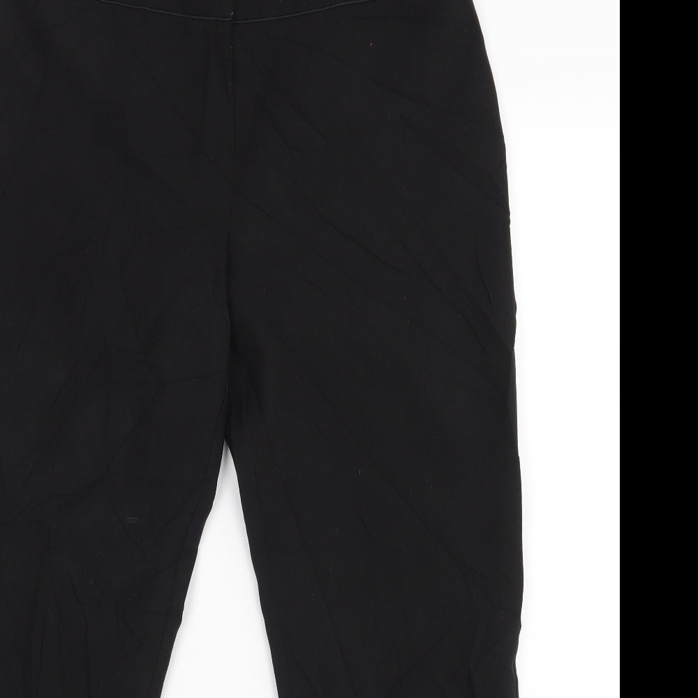 Dorothy Perkins Womens Black   Trousers  Size 12 L26 in