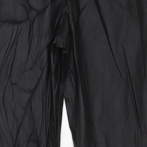 Denimco Womens Black   Trousers  Size 12 L27 in