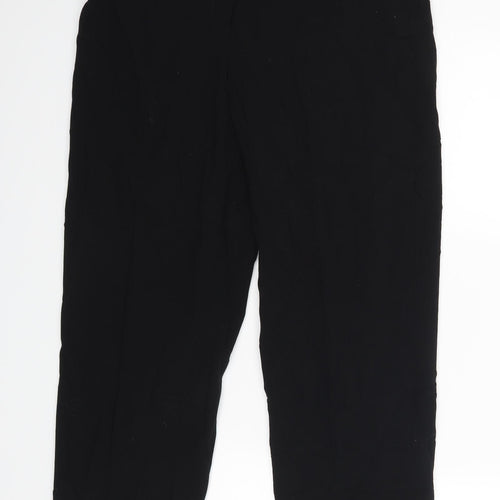 Wichele Womens Black   Trousers  Size 12 L24 in