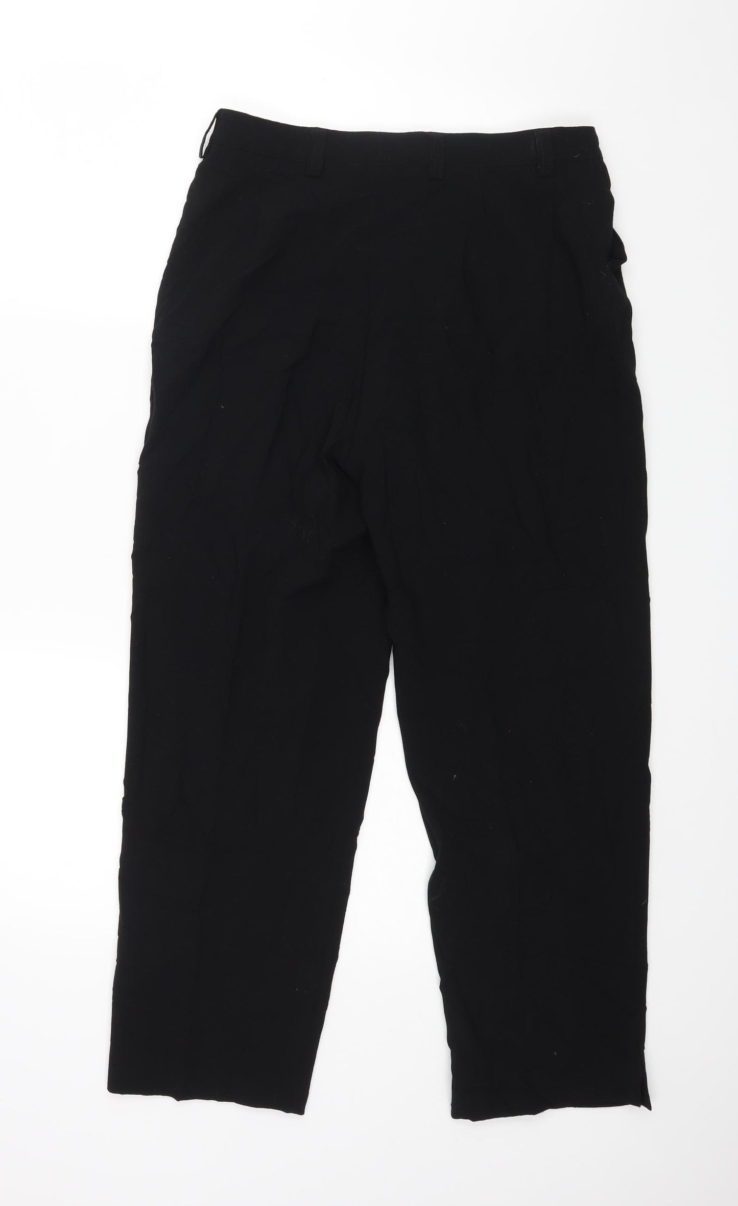 Wichele Womens Black   Trousers  Size 12 L24 in