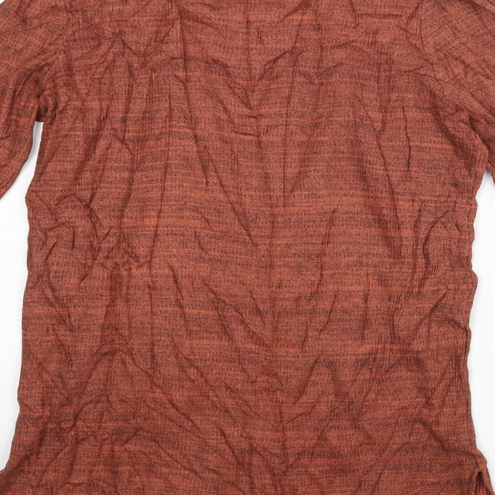 New Look Womens Brown   Basic Blouse Size 14