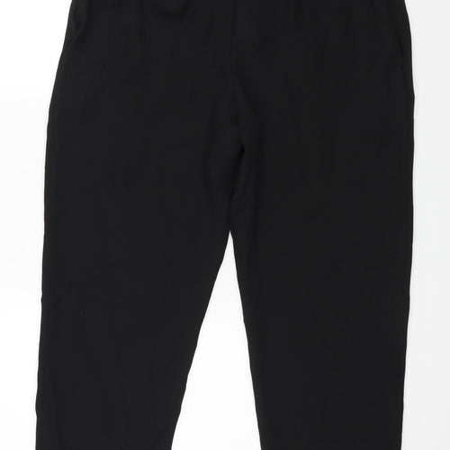 Double TWO Womens Black   Dress Pants Trousers Size 16 L25 in