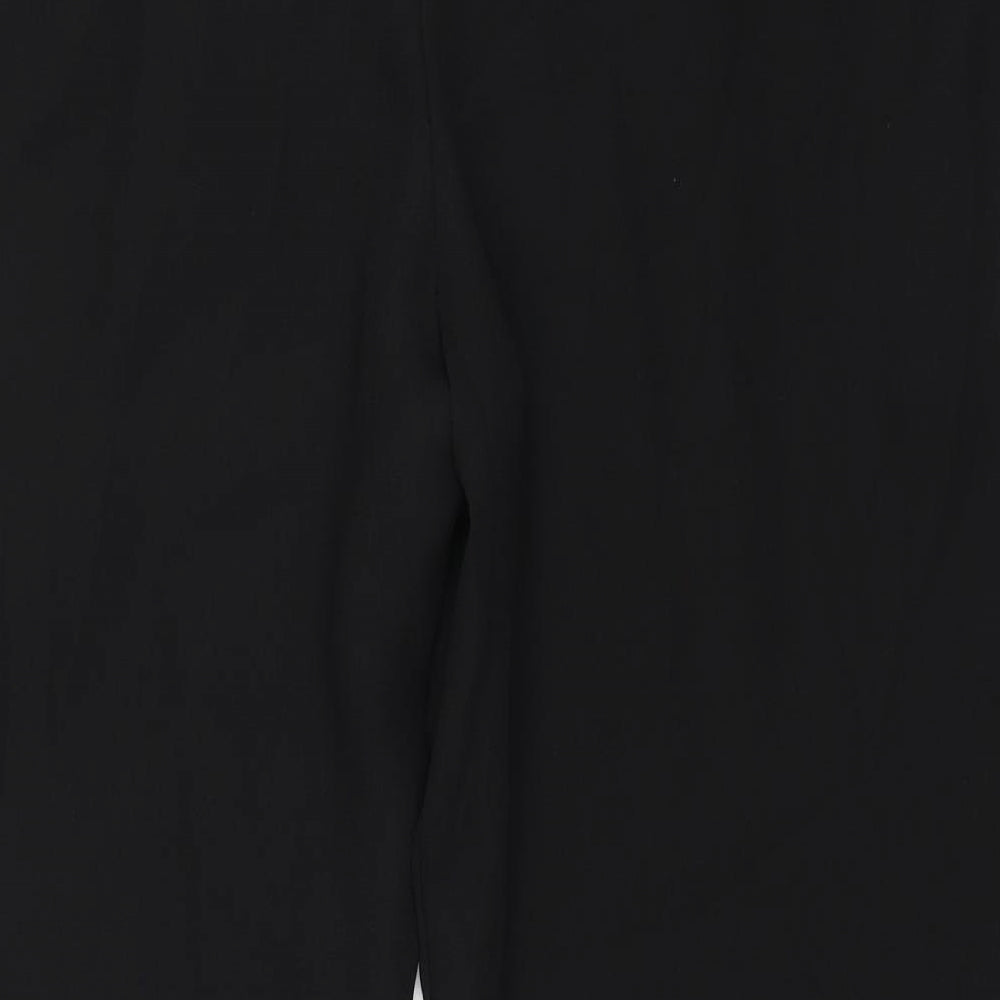 Double TWO Womens Black   Dress Pants Trousers Size 16 L25 in