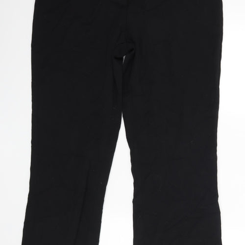 Avenue Womens Black   Trousers  Size 16 L27 in