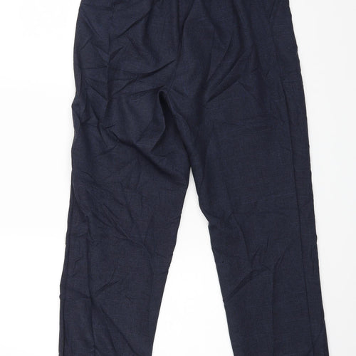m&s Womens Blue   Trousers  Size 10 L26 in
