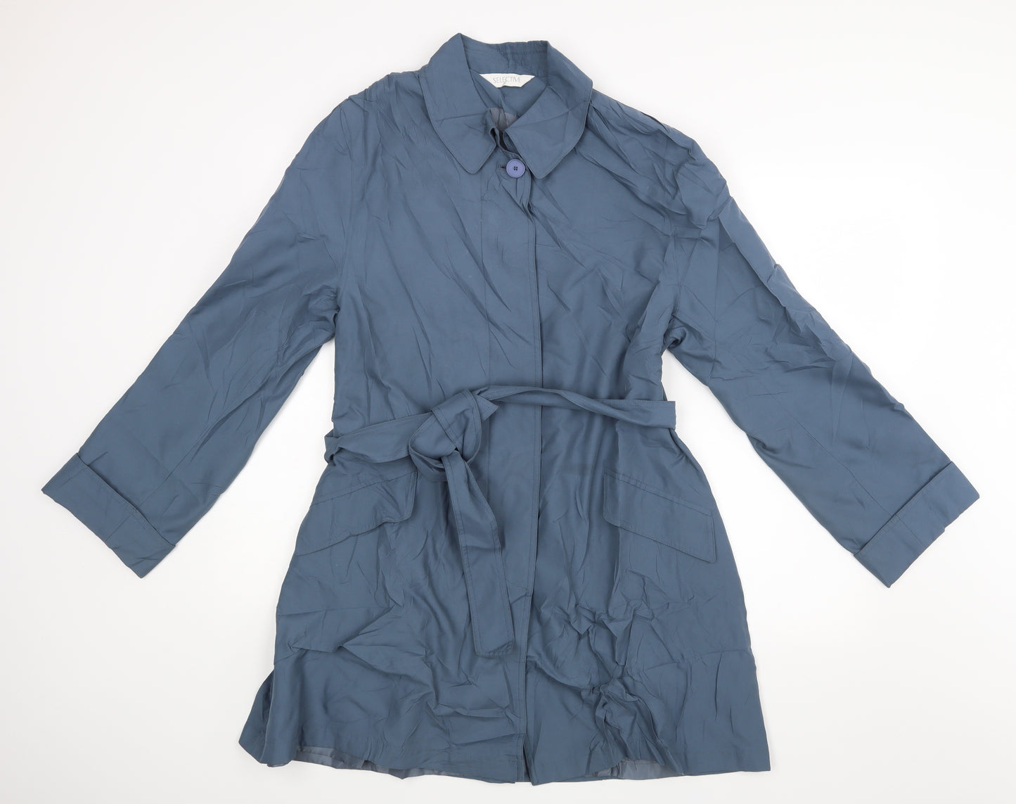 Selective Womens Blue   Jacket  Size 14