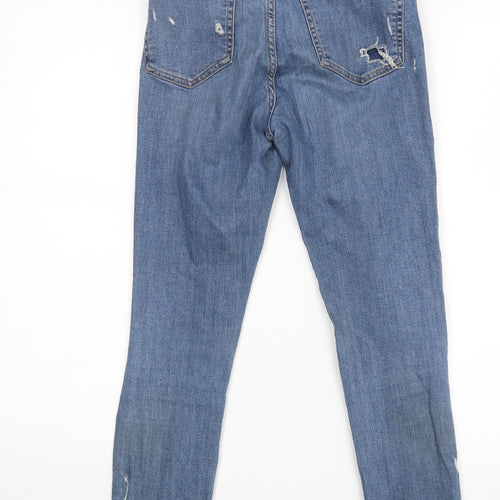 Topshop Womens Black   Skinny Jeans Size 28 L25 in