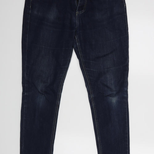 Denim co Womens Blue   Skinny Jeans Size 14 L27 in