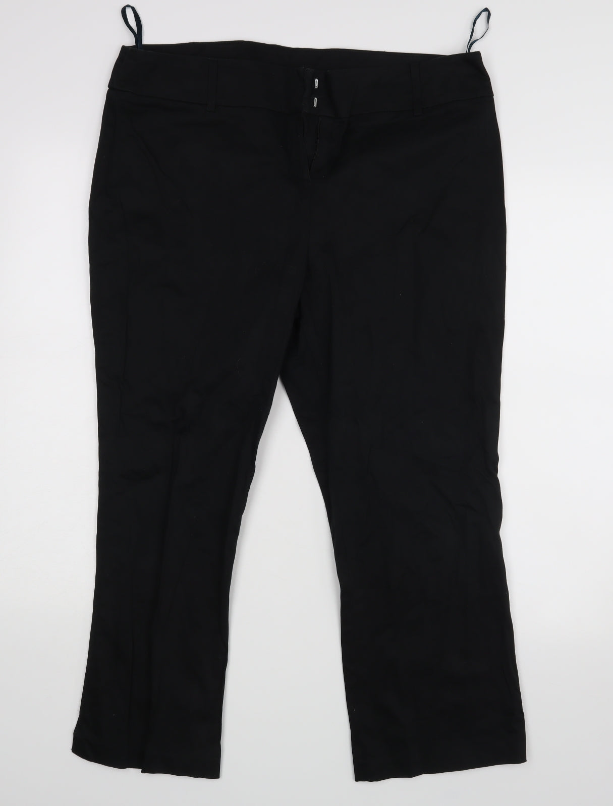 Dorothy Perkins Womens Black   Dress Pants Trousers Size 16 L25 in