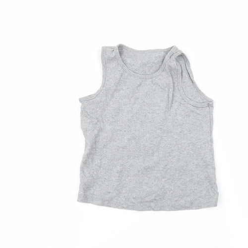 Nutmeg Girls Grey    Tank Size 4-5 Years