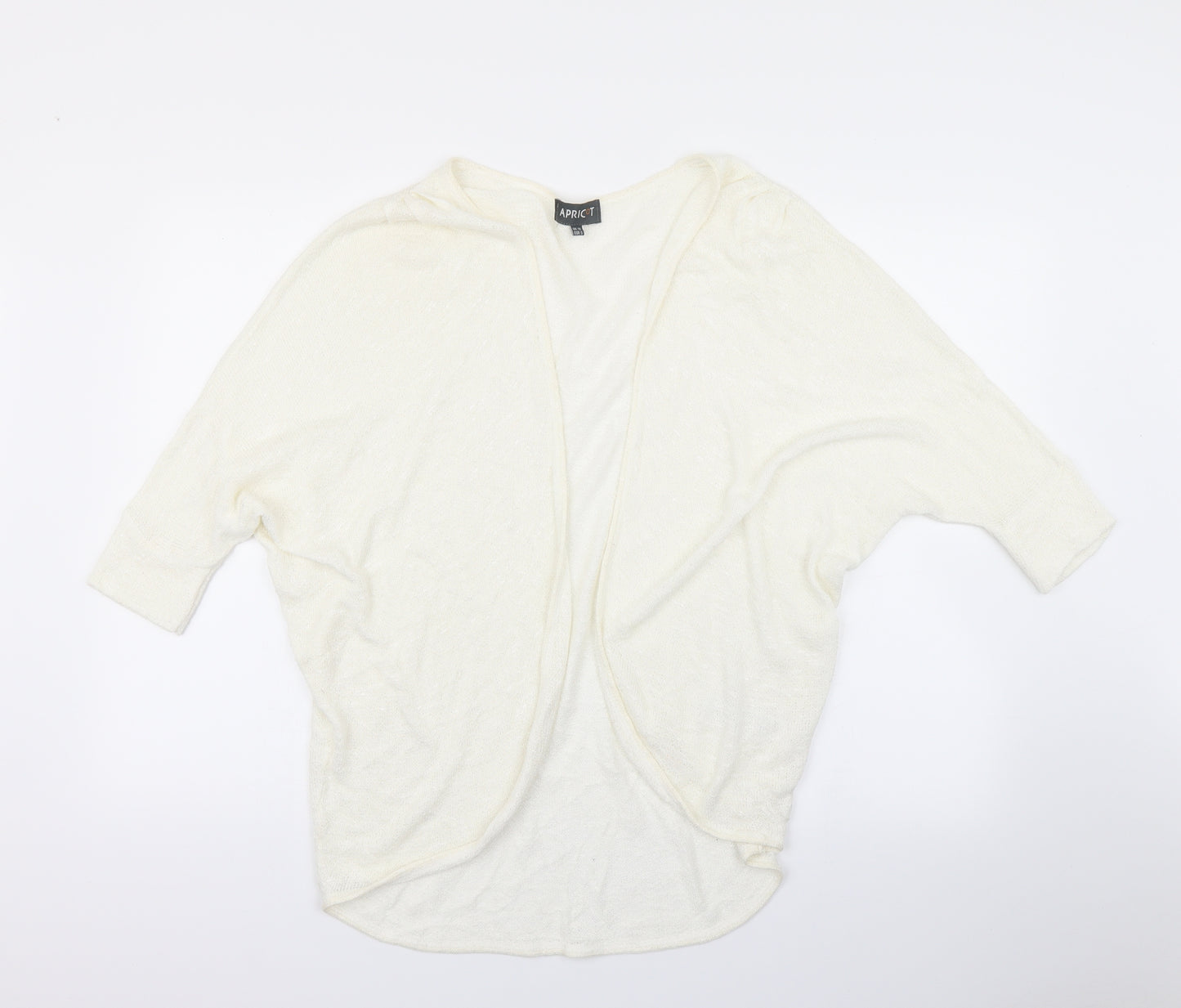 Apricot Womens White   Cardigan Jumper Size 10