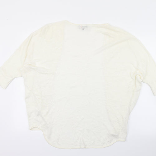 Apricot Womens White   Cardigan Jumper Size 10